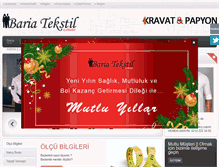 Tablet Screenshot of bariaiselbiseleri.com